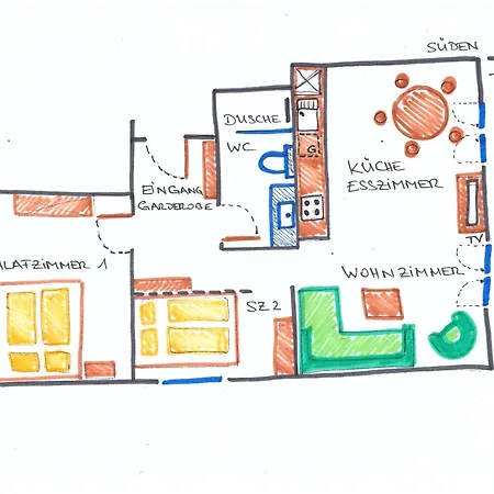 Gaestehaus Maier شقة *